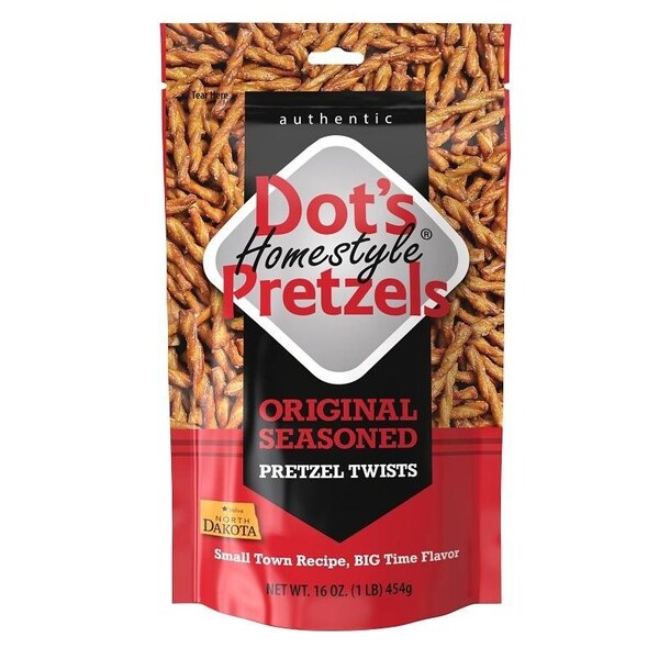 Dots Homestyle Pretzels 0002 Pretzels, 16 oz Bag 0002DP Zoro